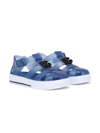 Dolce & Gabbana Caged-toe Jelly Shoes In Blue