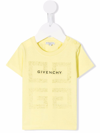 Givenchy Logo-print T-shirt In Yellow