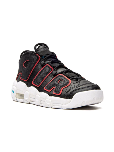Nike Teen Air More Uptempo High-top Sneakers In Black