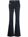 Diesel 1969 D-ebbey Bootcut Jeans In Blue