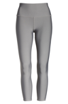 Alo Yoga Airlift High Waist Midi Leggings In Shadow Grey