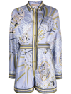 EMILIO PUCCI ESPERIDI-PRINT SILK PLAYSUIT