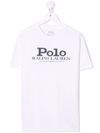 RALPH LAUREN LOGO-PRINT COTTON T-SHIRT