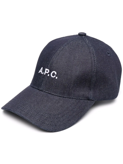 Apc Casquette Charlie Baseball Cap In Blue