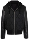 Givenchy Padded-panel Jacket In Black