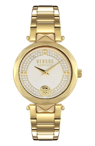 Versus Covent Garden Bracelet Watch, 36mm In Gold