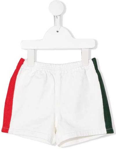 Gucci Babies' Original  Denim Shorts In White