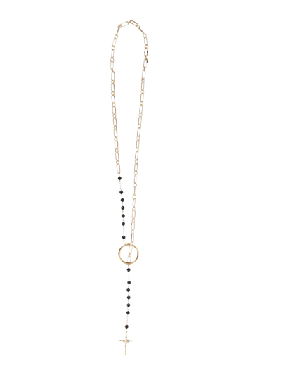 Dolce & Gabbana Rosary Necklace In Gold