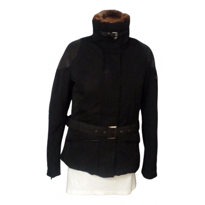 Pre-owned Peuterey Parka In Black