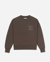 7 Days Active Monday Logo-print Organic-cotton Sweatshirt In Brown