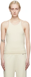 EXTREME CASHMERE OFF-WHITE Nº221 TANK TOP
