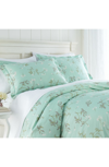 Southshore Fine Linens 300 Thread Count Cotton Sateen Duvet Cover Set In Green