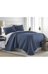 Southshore Fine Linens Vilano Springs Oversized Quilt Set In Coronet Blue