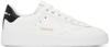 GOLDEN GOOSE WHITE PURESTAR LEATHER SNEAKERS