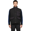 Burberry Diamond-quilted Vintage Check Lined Gilet In Black