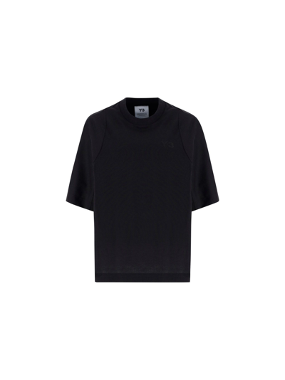 Adidas Y-3 Yohji Yamamoto Yohji Yamamoto Women's Black Other Materials T-shirt