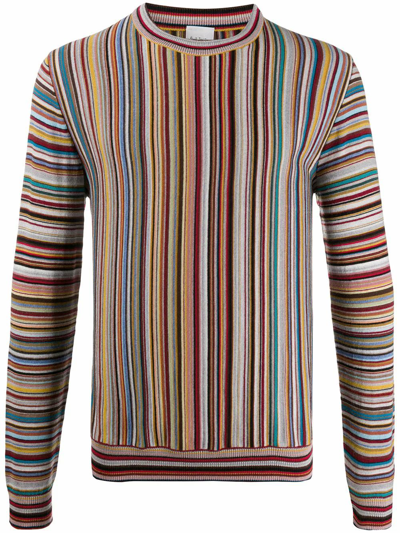 Paul Smith Men's M1r771ta0095392 Multicolor Wool Sweater - Atterley