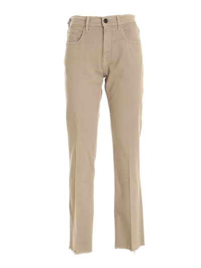 Jacob Cohen Women's Beige Other Materials Trousers
