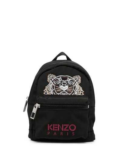 Kenzo Tiger 图案迷你背包 In Black