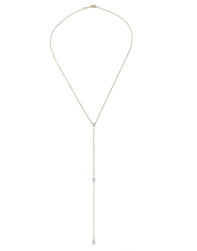 Anita Ko Women's 18k Yellow Gold, Pear & Marquis Diamond Long Lariat Necklace In 18k Rose Gold