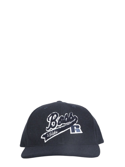 Hugo Boss Boss X Russell Athletic - Logo Baseball Cap In Blue