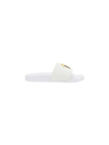 Giuseppe Zanotti Leather Slides In White