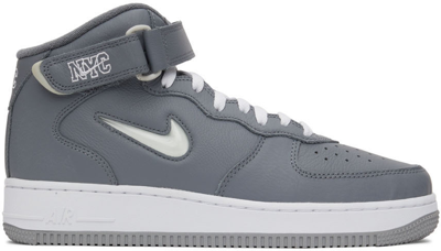 Nike Air Force 1 Mid Qs Sneakers Dh5622 In Grey