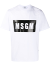 Msgm T-shirts In Bianco