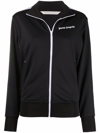 Palm Angels Chest Logo-print Track Jacket In Nero