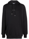 Alyx Logo-print Pullover Hoodie In Nero