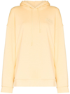 Ganni Logo-embroidered Oversized Hoodie In Neutro
