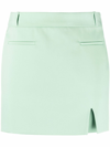 Attico Edie Skirt In Green Wool In Verde