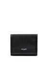 Saint Laurent Fold Business Card Holder In Black