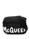 ALEXANDER MCQUEEN LOGO PRINTED BAG