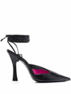Attico Anais Mule Shoes In Nero
