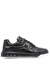 Valentino Garavani One Stud Sneaker In Nappa Leather In Nero