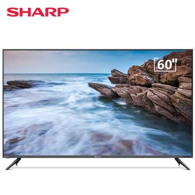 Sharp [2021年新品]夏普() 60英寸日本原装面板 4k超高清 1.5+16g内存 杜比音效 智能网络平板电视 In Multi