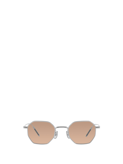 Oliver Peoples Ov1299t Brushed Silver Unisex Eyeglasses