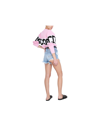 Gcds Destroyed Details Shorts In Light Blue In Blue