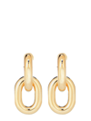 Rabanne Xl Link Double Circle Earrings In Oro