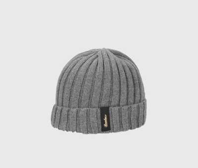 Borsalino Hill Beanie In Grey