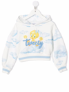 MONNALISA TITTI CLOUD COTTON HOODIE