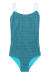 Oseree Lumière Maillot One-piece Swimsuit In Blue