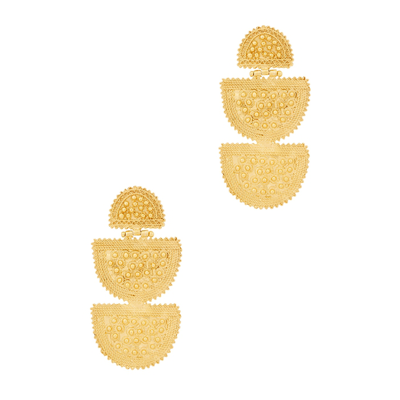 Soru Jewellery Lucina 18kt Gold-plated Drop Earrings
