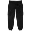 BELSTAFF TRIALMASTER BLACK COTTON CARGO TROUSERS