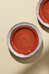Anthropologie Old Havana Side Plates, Set Of 4 By  In Red Size S/4 Side P
