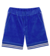 MONCLER COTTON-BLEND VELOUR SHORTS