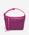 Loewe Women's Small Cubi Anagram Jacquard Canvas And Leather Shoulder Bag In Pink