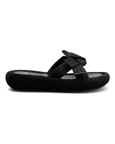 CHRISTIAN LOUBOUTIN MATRICIA SUMMER KNOT RED SOLE SANDALS 