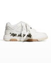 Off-white Off White Womens Out Of Office Ooo Sneakers By Off White. In White Black